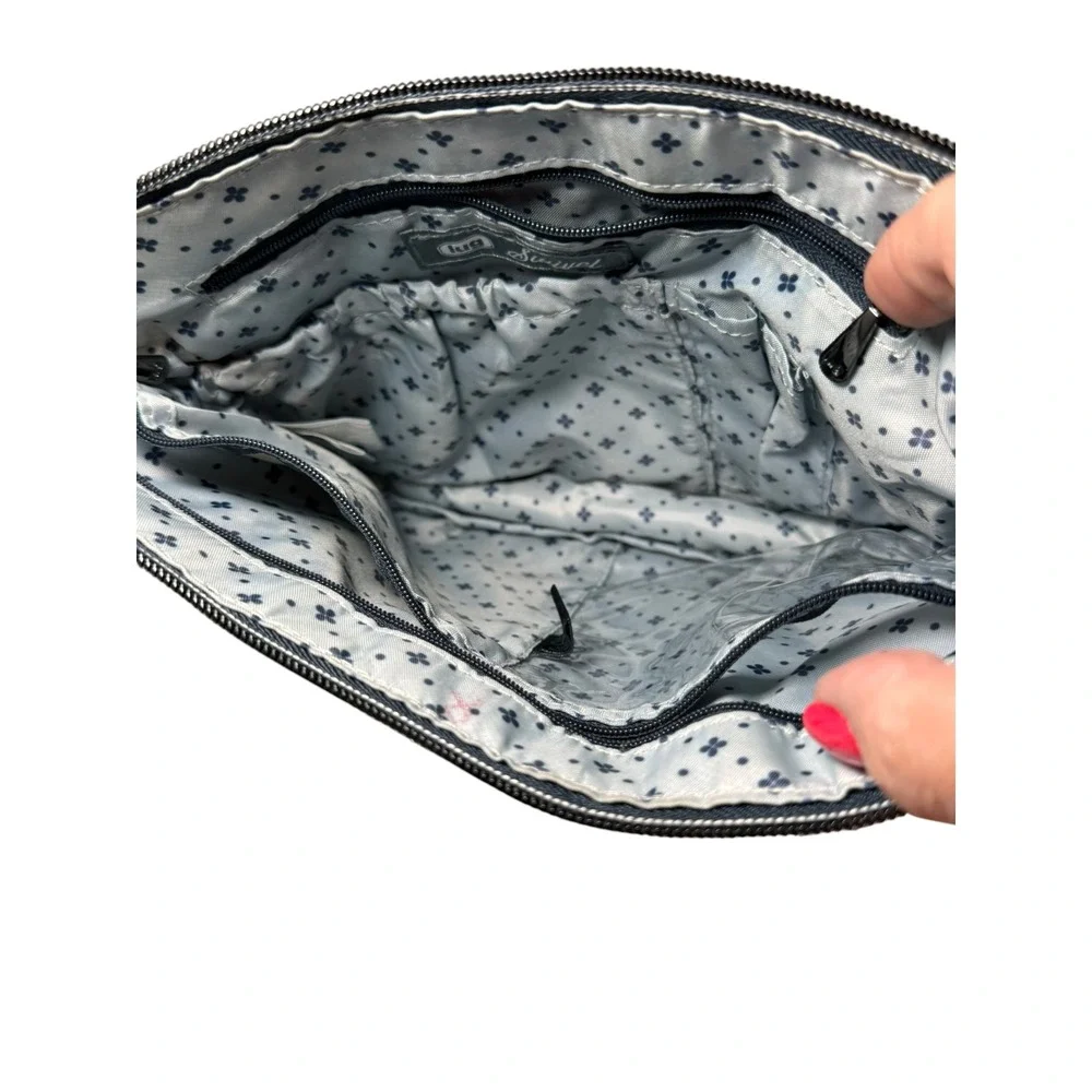 Lug Swivel Convertible Crossbody Bag Tropical Fog RFID Expandable‎ Organizer New